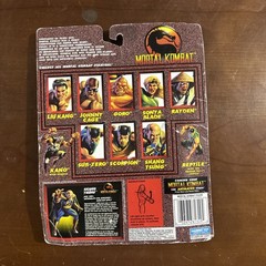 Mortal Kombat Shang Tsung 3.75″ Action Figure Hasbro 1994 Damage card!