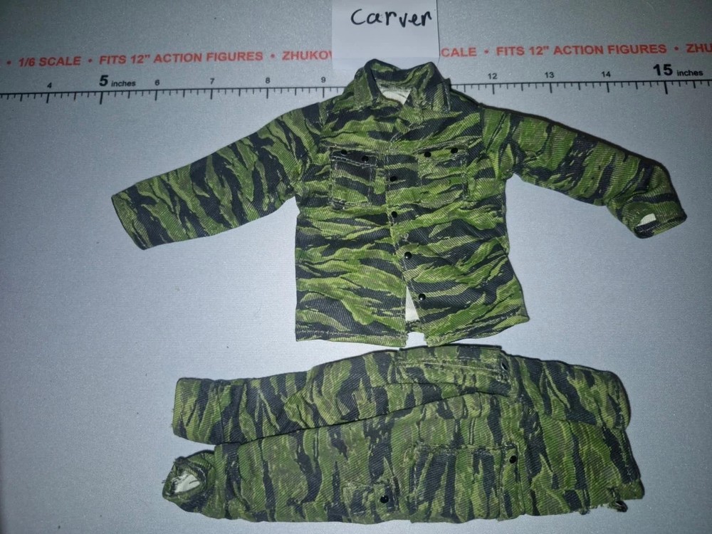 1/6 Scale Vietnam Era Tiger Stripe Camouflage Uniform – Ultimate Soldier