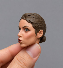 1/6 Female Head Sculpt Kissing Funny Expression For 12″ PHICEN Hot Toys Figure