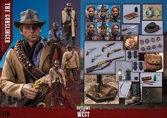 LimToys LIM008 1/6 Red Dead Redemption Arthur 12″ Male Figure 2 Heads