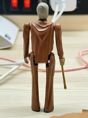 Vintage Star Wars Obi Wan Kenobi Bootleg Brazil Model Trem Rare Not Glasslite