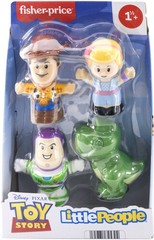 Fisher Price – Little People Toy Story Figure 4-Pack (Disney/PIXAR) [New Toy]
