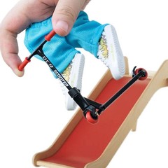Mini Finger Toy Black Scooter Skateboard With Pants Shoes Tools For Kids Gift x