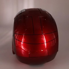 New AutoKing 1:1 Mk5 Iron Man Helmet Cosplay Voice Control Eyes with Light Model
