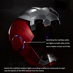 KILLERBODY 1:1 Collectible Iron Man MK5 Helmet Voice Control Wearable Mask