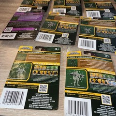 Final Faction Cartoon Alpha Team 1 Weapons Packs & Kharn Weapons Packs Lot Of 20