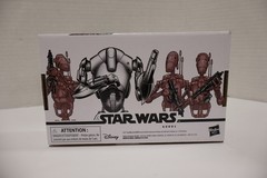 Star Wars Vintage Collection Super Battle Droid & Battle Droids 4 Pack Geonosis