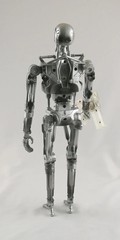 Vintage 1997 Terminator 2 15″ Electronic Endoskeleton Toy Island
