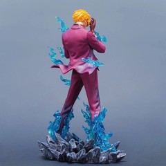 ONE PIECE Action Figure Sanji 25cm/9.84in PVC Statue Collection Model Toy Gift