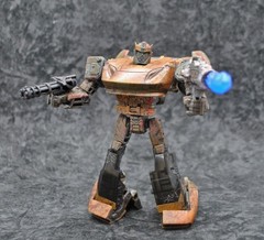 Custom Transformers Siege War for Cybertron netflix SPARKLESS BOT barricade