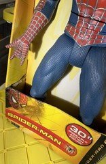 Spider-Man 2 Movie 2004 – 30″Spider-Man Action Figure ToyBiz Vintage Giant New