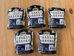 5X NEW Sealed Disney Star Wars DOORABLES HYPER PEEK Figure + Card Blind Bags