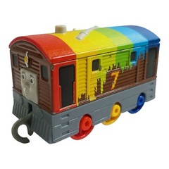 Thomas & Friends Toby Push-Along Tram Engine – Multicoloured – 2020 TrackMaster