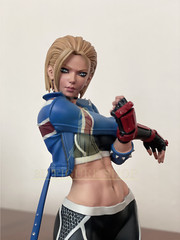 Cammy Street Fighter/3d Figure 25cm Professional Hand Painted