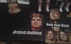 WWE Mattel Legends Series #29 MITB RVD OM ,Curt Henning,Bulldog & Bobby Henning