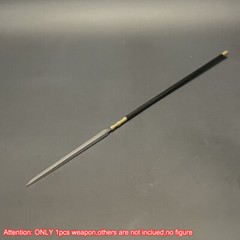 Handmade 1/18 A Long Spear Weapon For 3.75″ Acid Rain Joytoy BFS Action Figure