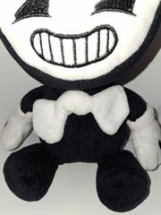 Bendy & The Ink Machine 8″ Bean Bag Plush 2017 Meatly Games Sitting Bow Tie