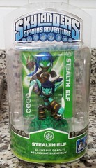 SKYLANDERS Activision Spyros Adventure ~ STEALTH ELF ~Toys To Life Figure