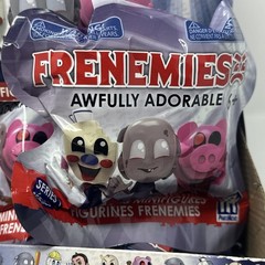 FRENEMIES Awfully Adorable Piggy Series 1 Lot of 17 Blind Bags W/ Feeder Box
