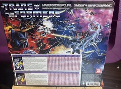 Transformers Reissue G1 Walmart Soundwave official US release super clean MINT