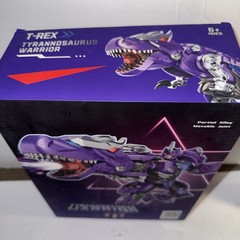 Tyrannosaurus Warrior Transformer Robot Figure Complete w/ Parts