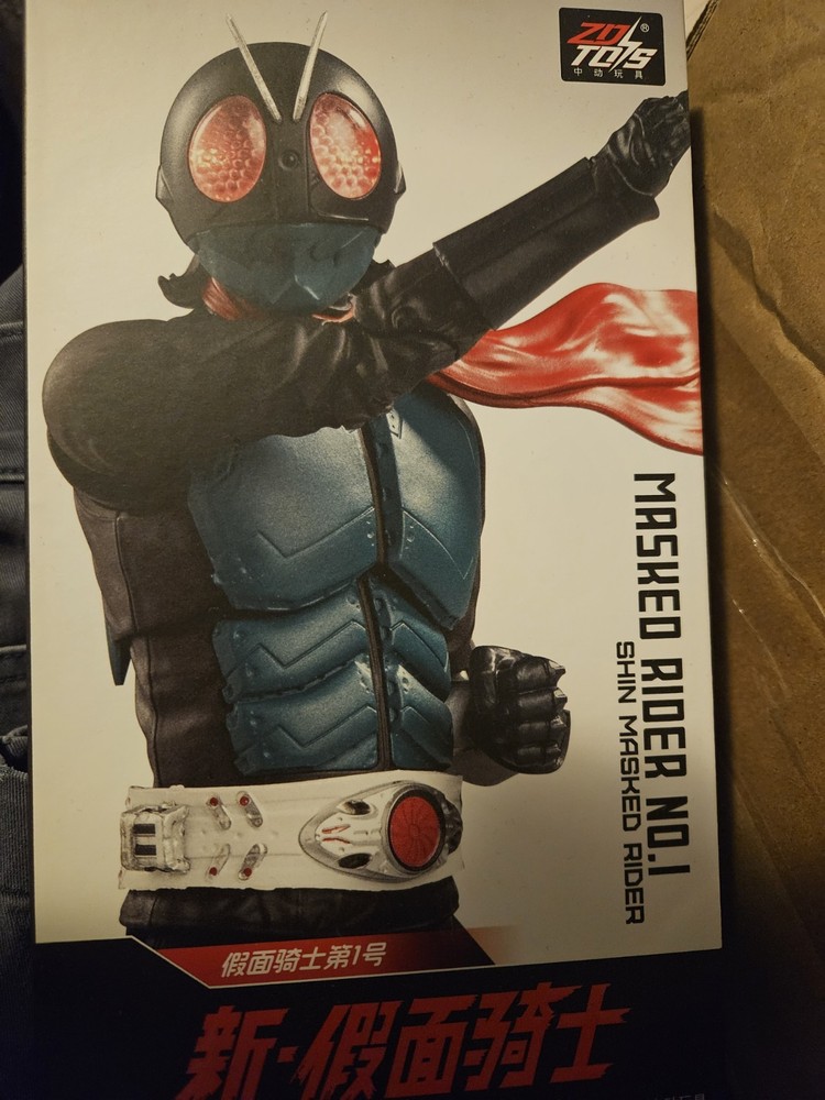 ZD Toys masked rider 1 shin kamen rider action figure