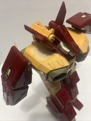 Vintage 1985 Matchbox Robotech Rook Red Alpha Fighter Boxed Styrofoam Incomplete