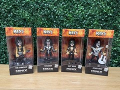 MINIX – Set of All 4 KISS 4.75 inch/12 cm Collectible Figures – NEW IN BOX