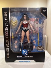 McFarlane Collector Edition Platinum #61 George Perez Wonder Woman DC Multiverse