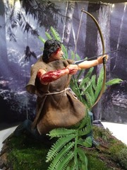 Neca RAMBO First Blood John J. CUSTOM* SURVIVAL SERIES BLOODY U.S Seller RARE***