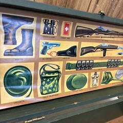 1964 GI Joe Footlocker and Many Accessories Vintage GI Joe