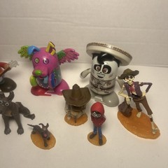 Disney Store Pixar Coco Figure Lot 11 Figures Shufflerz / Toppers, Large Mix