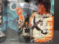 RAMBO: The Force of Freedom Fire-Power Rambo Figure 1985/86 Coleco W/ Shipper!