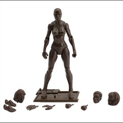 EPIC H.A.C.K.S. Blank Female COFFEE 6″ Scale Premium Action Figure