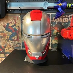 Iron Man Helmet MK5 Jarvis Wear Opening and Closing Helmet