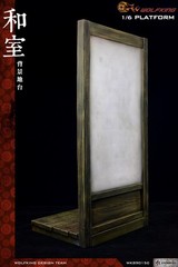 1/6 Action Figure Accessory Washitsu room background platform Diorama Stand Toy