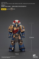 JOYTOY Warhammer 40k Ultramarines Relic Secundus Armour Artificer bolt rifle