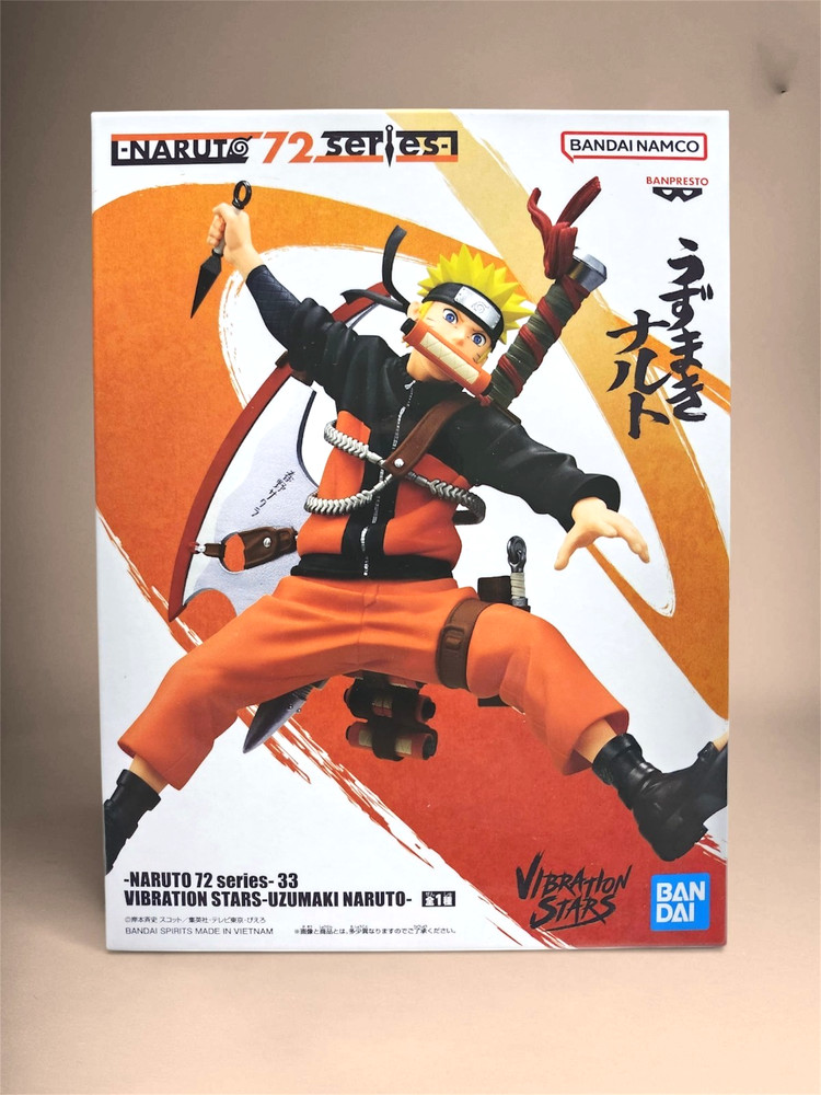 Naruto Uzumaki Figure Banpresto Vibration Stars 72 Series Anime Collectible 7.5″
