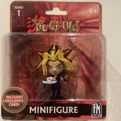 2020 Phat Mojo Series 1 YuGiOh ( Yami Yugi) Mini Figure exclusive Card