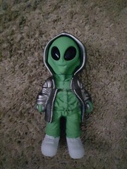 preowned alien figurine, no brand