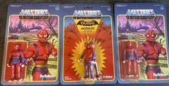 Super 7 Reaction 30 Masters of the Universe Figures Mint On Sealed Card G1N
