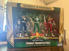 Mighty Morphin Power Rangers Re-Ignition Power Transfer Pack | Black Green Red