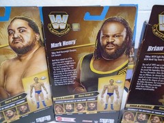 WWE Complete Set of 4 Elite legends 32 figures wih Dory Funk Jr BAF In Hand