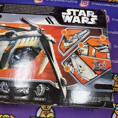 BRAND NEW Star Wars Saga Collection Republic Gunship Tiger Shark Clone Wars