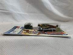 GI Joe 1989 Hasbro Inc “BULLHORN” 4″ Action Figure in Pack Poseable Toy
