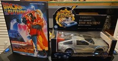 Doc Browns Battery Operated Time Machine; Back To The Future/Book