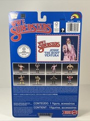 WWE WWF LJN Superstars Jesse The Body Ventura Retro Blue Card Bilingual Canada