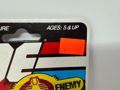 GI Joe Snow Serpent Cobra Polar Assault 1985 Hasbro action figure