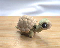 🐢 Mini Tortoise with Egg – 3D Printed Articulated Flexi Fidget Toy Desk! 🐢
