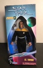 STAR TREK Voyager LT. TUVOK Figure Lot 9″ PLAYMATES 1997 NEW Sealed